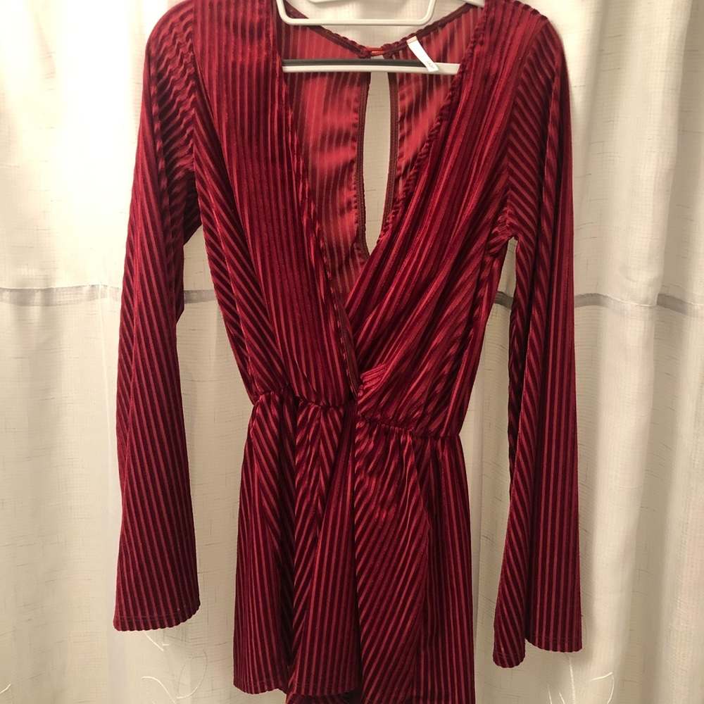 Velvet romper